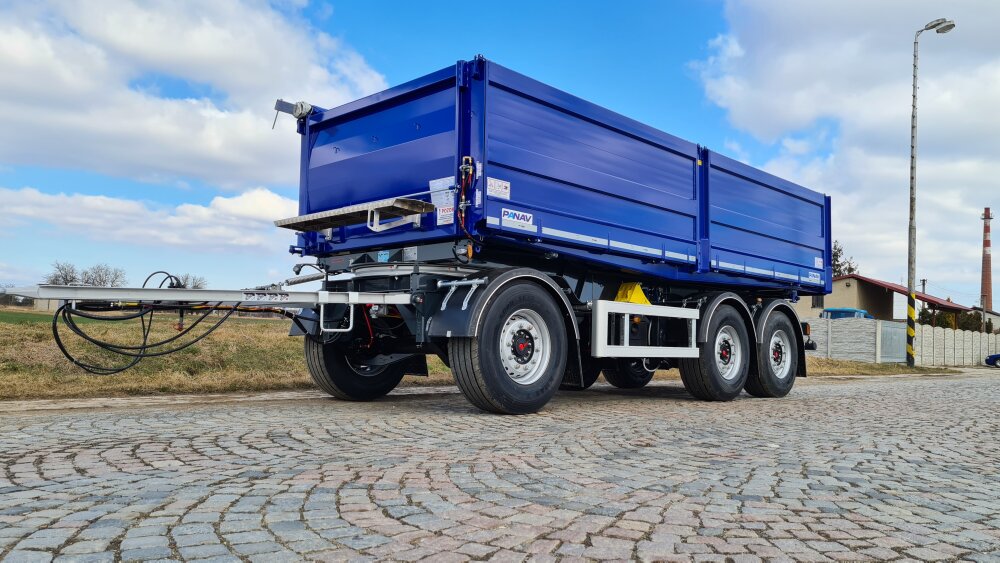 Przyczepy wywrotki z&nbsp;obrotnicą